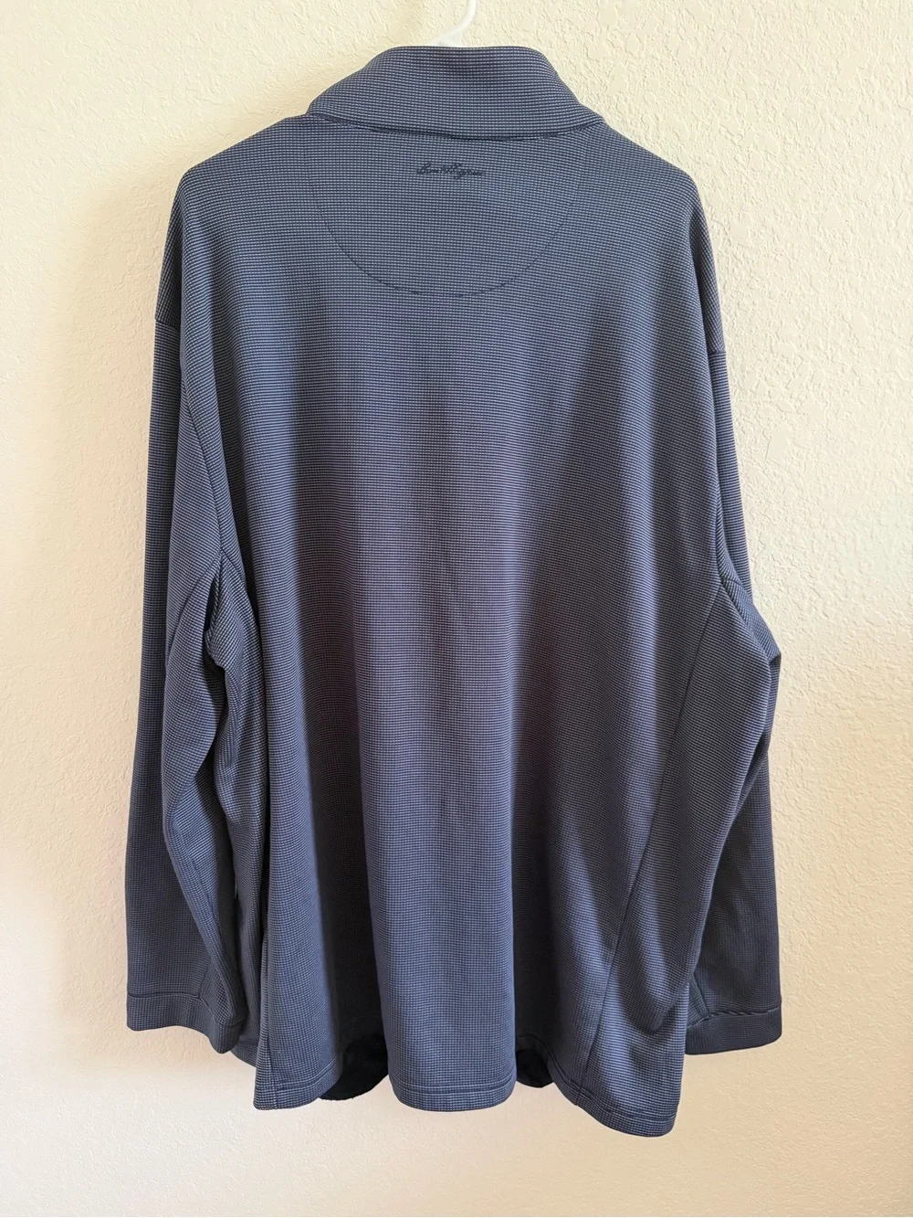 Hogan Men's Navy Blue Half-Zip Sweater